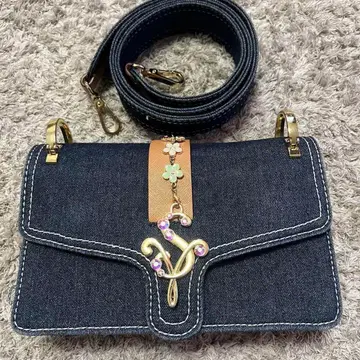 사만사 베가 숄더백 데님