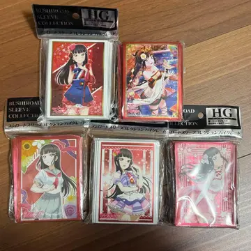 [ 미개봉 새상품 ] 쿠로사와 다이아 슬리브 5종 세트