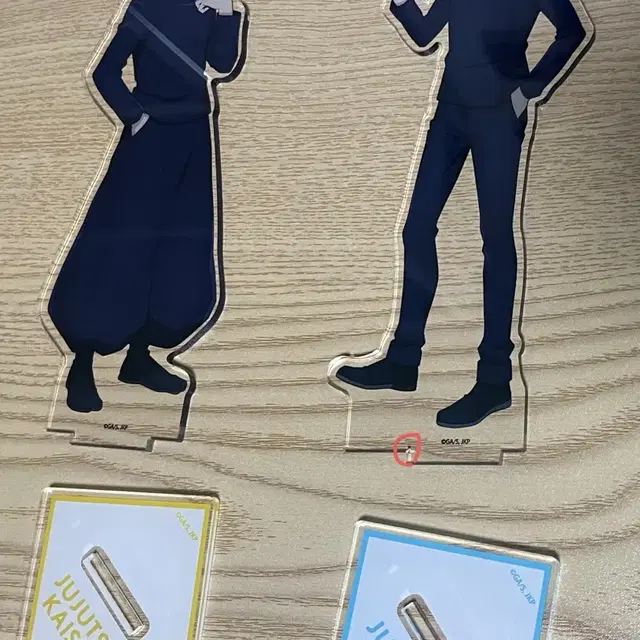 주술회전 회옥 옥절 고죠 사토루 게토 스구루 아크릴 스탠드