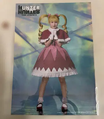 무대 HUNTER x HUNTER 한스테3 원반 혜택 비주얼 시트 비스케