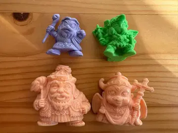 [ 당시 물건 ] 빅쿠리맨 헤드 로코코, 슈퍼 제우스 외 지우개