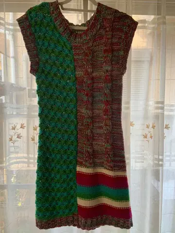 PEACE & LOVE 슬리브리스 니트 원피스 42