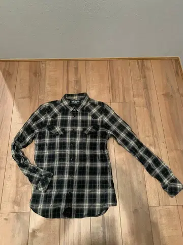 RUDE GALLERY 체크 무늬 긴팔 셔츠 사이즈 3