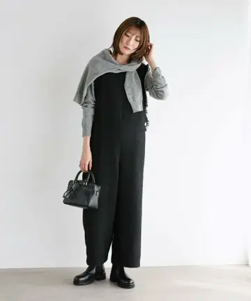 BABYLON 트위드 올인원 블랙