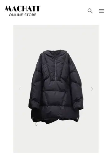 마차트 machatt 아노락 다운 코트