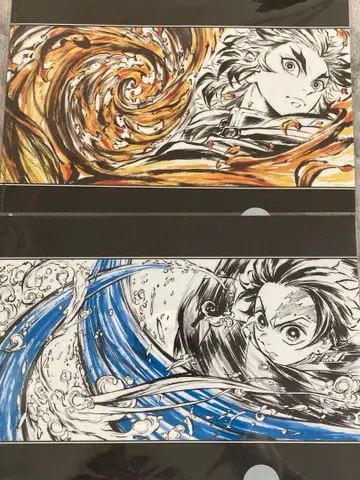 귀멸의 칼날 OST 특전 렌고쿠 쿄쥬로 카마도 탄지로 세트