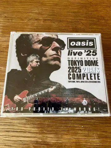 OASIS 오아시스 DEFINITIVE TOKYO DOME 2025