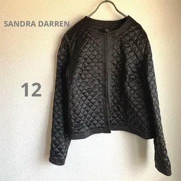 SANDRA DARREN 퀼팅 자켓 [ 12 ] 블랙
