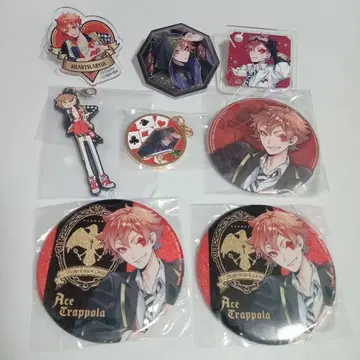 에이스 트라폴라 트위스티드 원더랜드 캔뱃지 러버 참