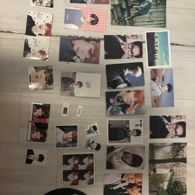 BTS 방탄 지민 포토카드 / 엽서 / 부채 일괄판매