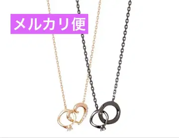 미사용 새상품 THE KISS 페어 목걸이 SV925