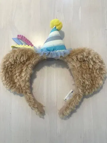 디즈니 40주년 한정판 더피 머리띠 프로므 올 오브 아스