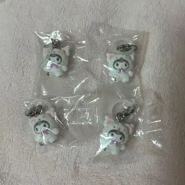 산리오 메지루시 액세서리 복슬복슬 스노우 쿠로미