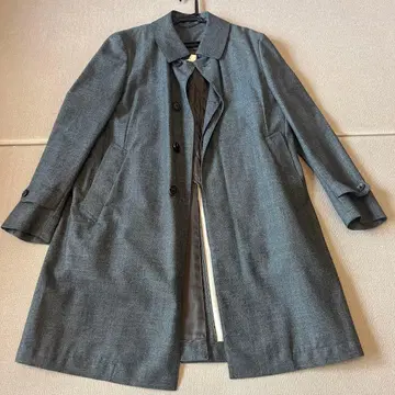 UNIVERSAL LANGUAGE 그레이 블랙 코트