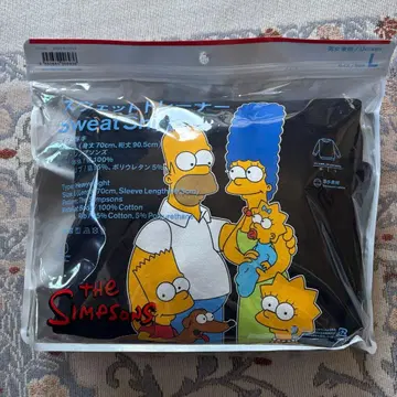 훼미리마트 심슨 맨투맨 L 사이즈 미사용품