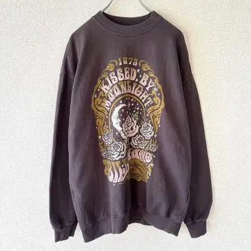 Billabong 서핑 스트릿 문 로즈 아트 레트로 브라운 S