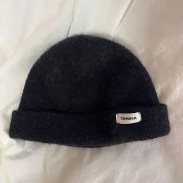 TEMBEA 울 니트 모자 다크 그레이