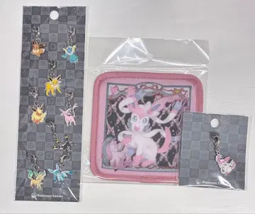 Eevee Collection 코스터 니피아 이브이 메탈 참