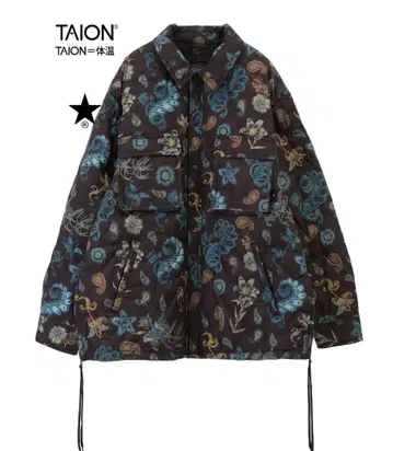 TAION 타이온 밀리터리 퀼팅 CPO 자켓 S