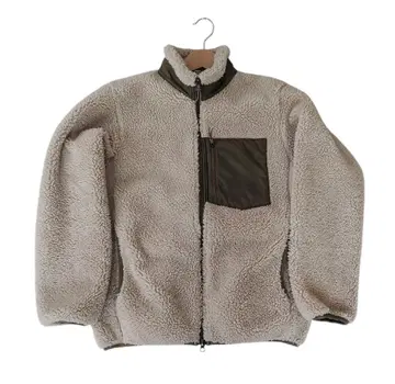 UNIQLO 플리스 자켓 남성용 M 베이지
