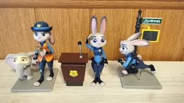 주토피아 피규어 세트 [주디 3개 세트] 탑토이 TOPTOY