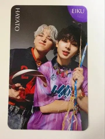 ONE N' ONLY HAYATO & EIKU 트레이딩 카드