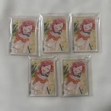 이 소리와 함께! 원화전 아크릴 키링 쿠루스 히로 5종 세트