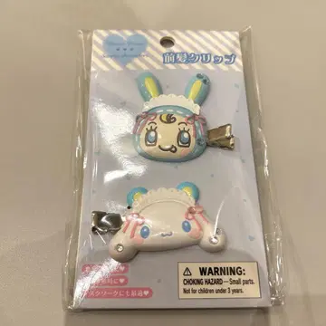 산리오 mezzo piano 시나모롤 헤어 클립 블루 베리에짱