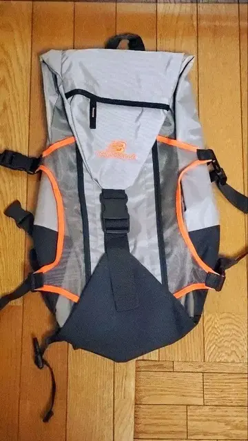 뉴발란스 백팩, 백, 그레이/오렌지 컬러