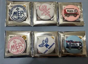 미개봉 새상품 TOKYOMER 트레이딩 자수 캔뱃지 캔뱃지