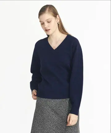 ESTNATION V넥 풀오버