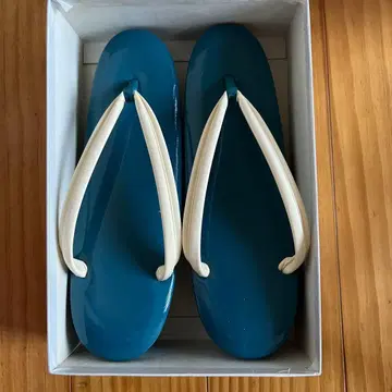 선명한 블루 아름다운 조리 S 사이즈