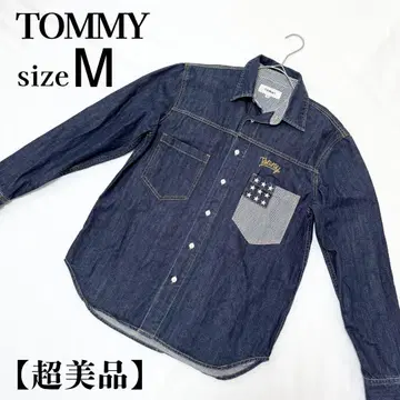 TOMMY 타미힐피거 데님 셔츠 빈티지 G 자켓