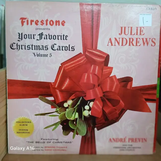 줄리 앤드류스 크리스마스 캐롤 LP 앨범