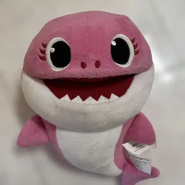 핑크 샤크 봉제 인형