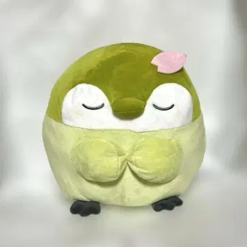 코우펜짱 한나리 차 색상 BIG 봉제 인형 그린 말차 벚꽃