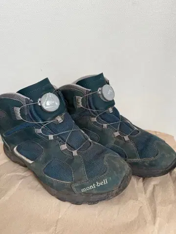 mont-bell 등산화 BOA 시스템 24.0cm