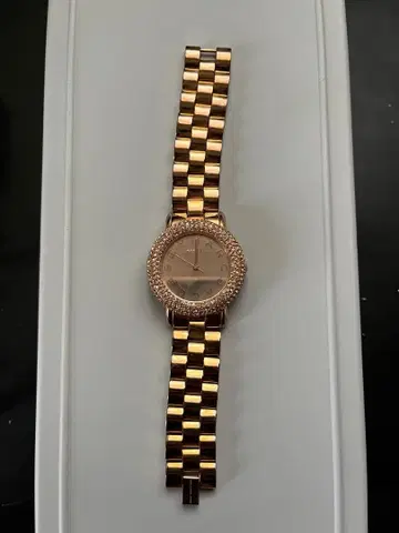 MARC JACOBS 여성용 손목시계 골드 스톤