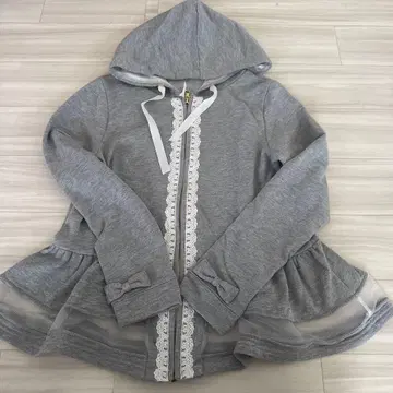 LIZLISA 그레이 후드티