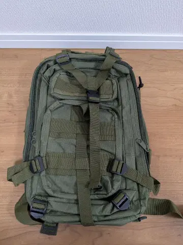 [ 거의 미사용 ] 밀리터리 백팩 아웃도어, 서바이벌 게임에!
