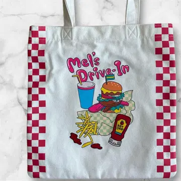 멜즈 드라이브인 토트백 USJ 죠스 쥬라기 월드 공룡