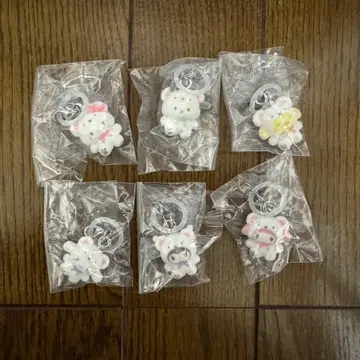 산리오 메지루시 액세서리 포근포근 스노우 컴프 세트