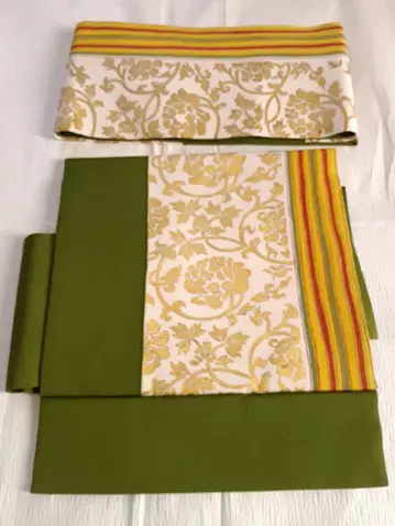 만들어진 오비, 태고, 순수 실크 시오제, 그린