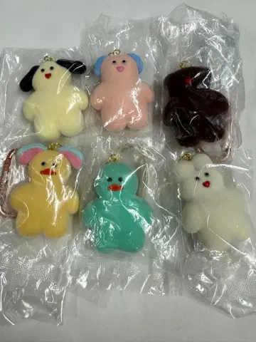 모조조조 피규어 마스코트 6개 세트