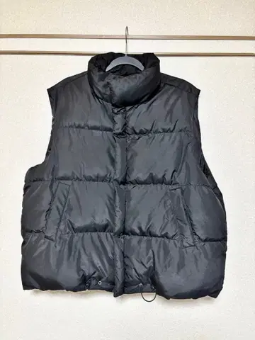 숏 기장 다운 베스트