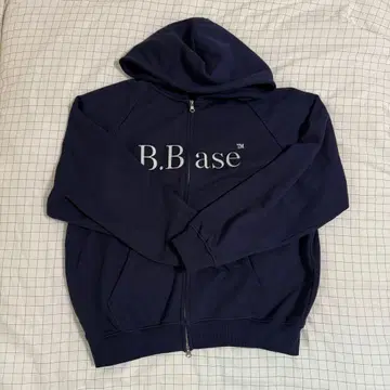 BrokenBase 네이비 풀 집업 후드티