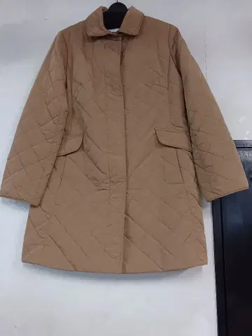 Address 베이지 퀼팅 자켓