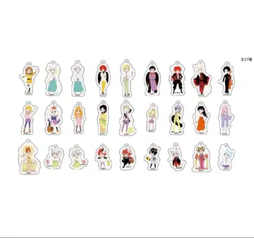 오늘부터 신령님 카페 트레이딩 미니 아크릴 참 컴플리트 세트