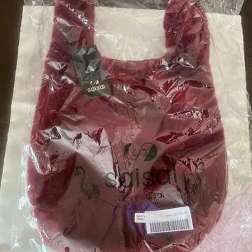 saisai VIVACE 빨간색 토트백