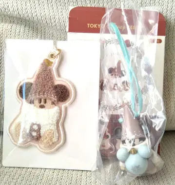 디즈니 크리스마스 2025 릴린린 키체인 캡슐 토이 2개 세트